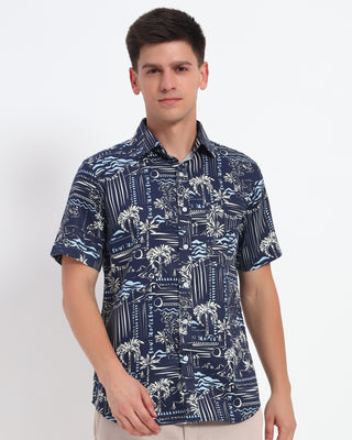 Saint Tropez Printed Shirt - Prime Porter