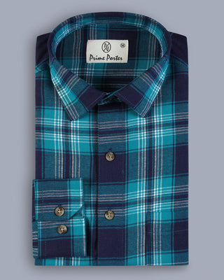Skyfall Cotton Flannel Shirt - Prime Porter