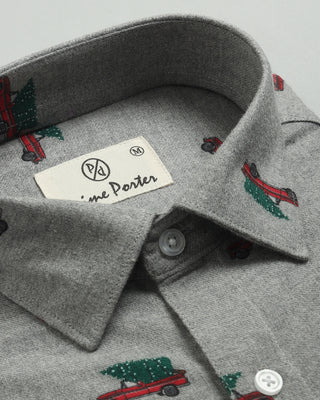 Spruce Printed Flannel Shirt - Prime Porter