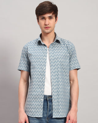 Chevron Printed Shirt - Prime Porter