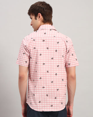 Pink Theodore Printed Shirt - Prime Porter