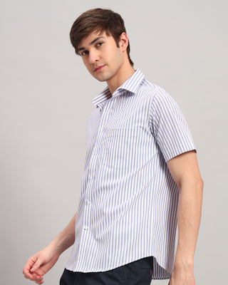 Purple Striped Shirt - Prime Porter
