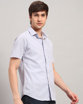 Purple Striped Shirt - Prime Porter