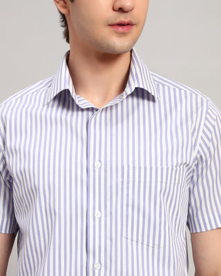 Purple Striped Shirt - Prime Porter