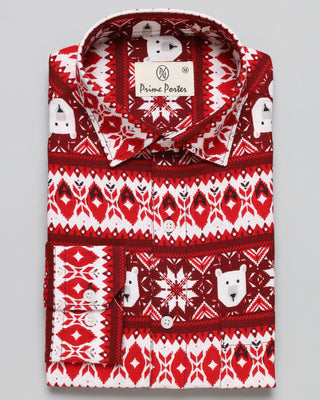 Candy Cane Flannel Shirt - Prime Porter
