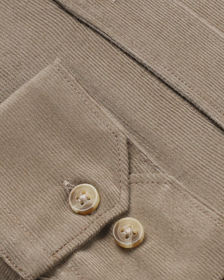 Beige Corduroy Shirt - Prime Porter