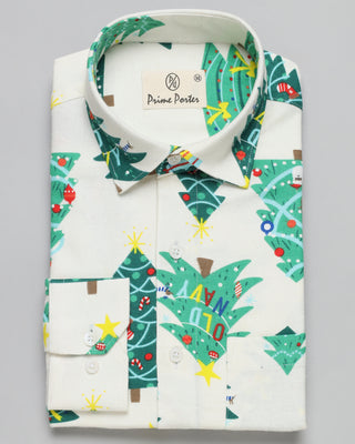 Christmas Tree Flannel Shirt - Prime Porter