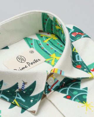 Christmas Tree Flannel Shirt - Prime Porter
