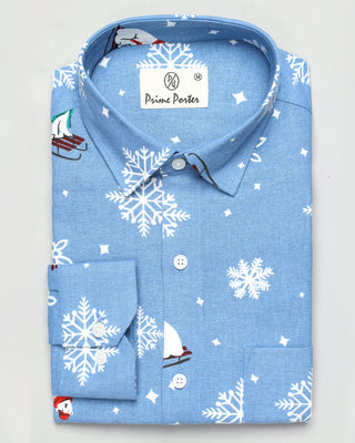 Snowflake Flannel Shirt - Prime Porter