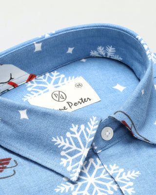 Snowflake Flannel Shirt - Prime Porter