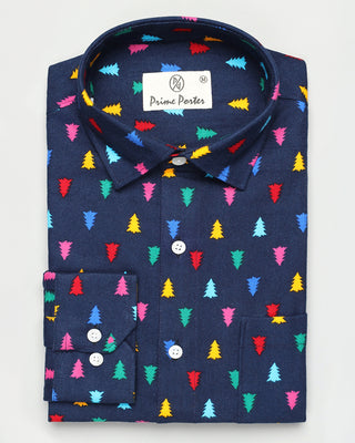 Xmas Tree Flannel Shirt - Prime Porter