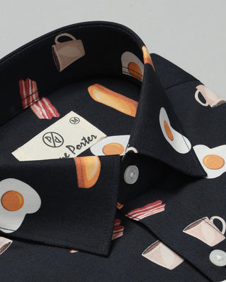 Breakfast Printed Shirt - Prime Porter