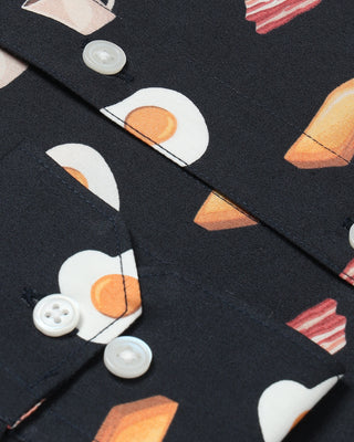 Breakfast Printed Shirt - Prime Porter