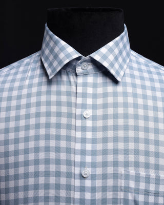 Blueark Checked Formal Shirt - Prime Porter