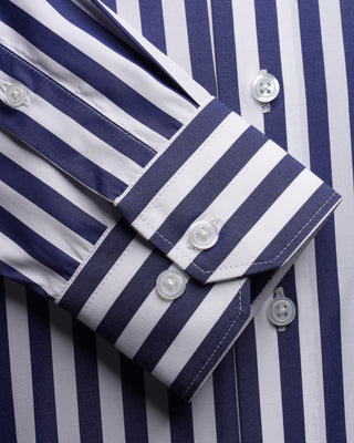 Navo Striped Formal Shirt - Prime Porter