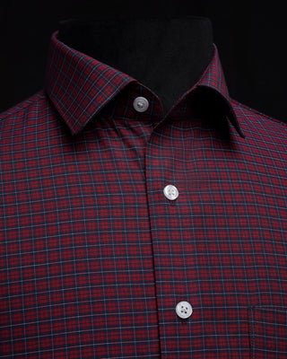 Brixe Checked Formal Shirt - Prime Porter