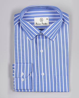 Bluebeam Striped Formal Shirt - Prime Porter
