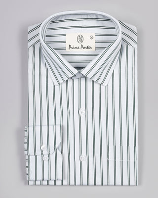 Chive Striped Shirt - Prime Porter