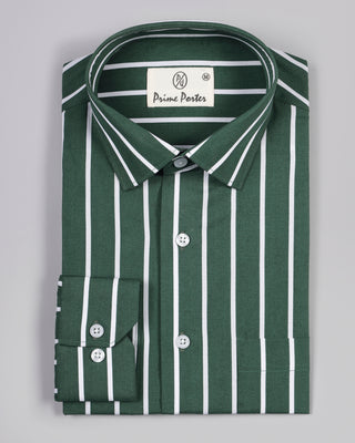 Cedar Striped Formal Shirt - Prime Porter