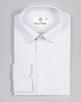 York Striped Formal Shirt - Prime Porter