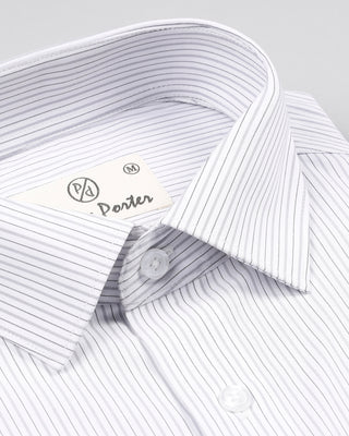 York Striped Formal Shirt - Prime Porter