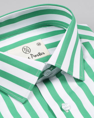 Mento Striped Formal Shirt - Prime Porter