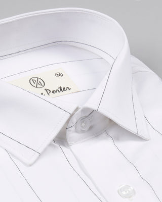 Chord Striped Formal Shirt - Prime Porter