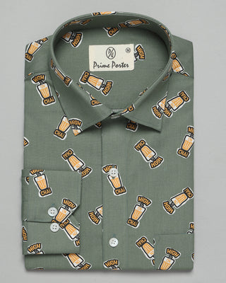 Chai Printed Shirt - Prime Porter