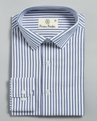 Lattice Striped Shirt - Prime Porter