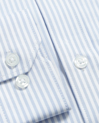 Powder Blue Striped Shirt - Prime Porter