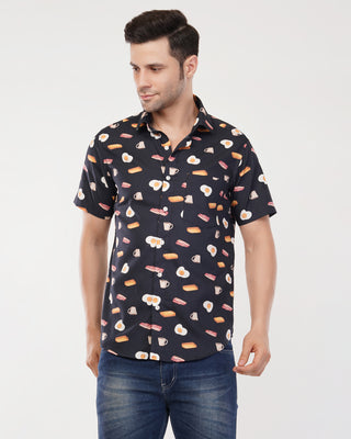 English Breakfast Printed Shirt - Prime Porter