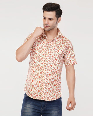 Blush Printed Shirt - Prime Porter
