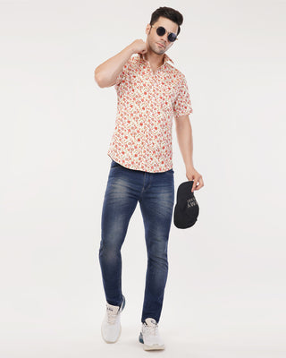 Blush Printed Shirt - Prime Porter