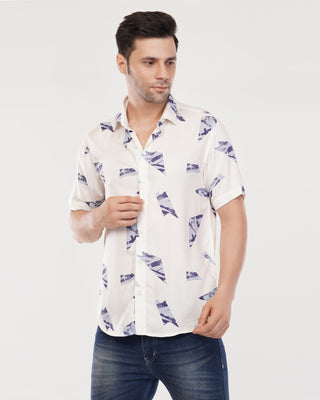Origami Printed Shirt - Prime Porter