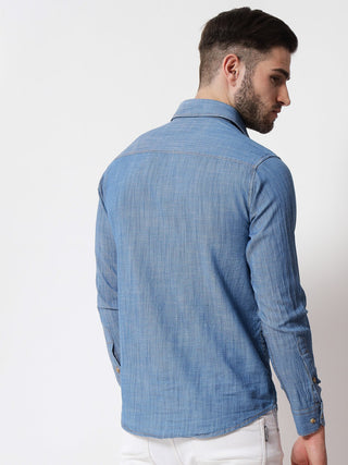 Light Blue Denim Shirt - Prime Porter