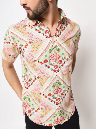 Mykonos Half Sleeves Shirt - Prime Porter