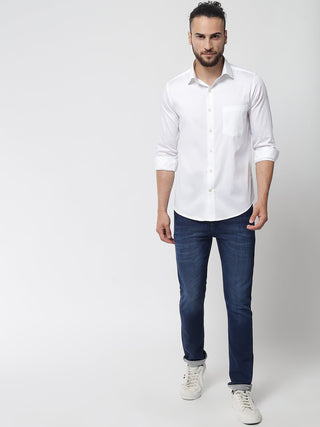 Pure White Cotton Shirt - Prime Porter