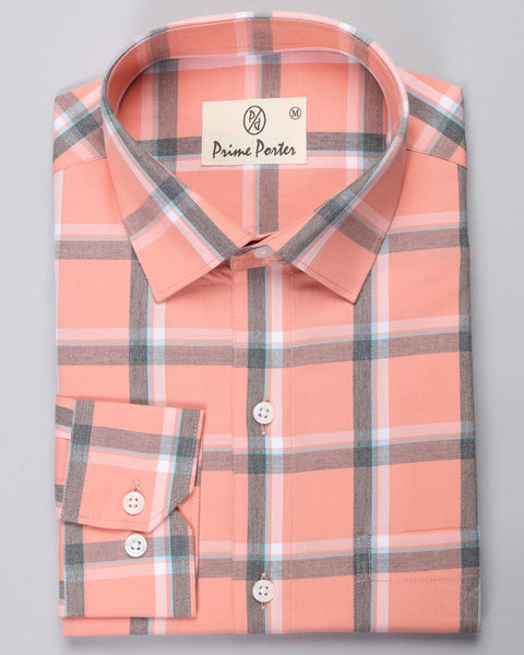 Crackle Checked Shirt