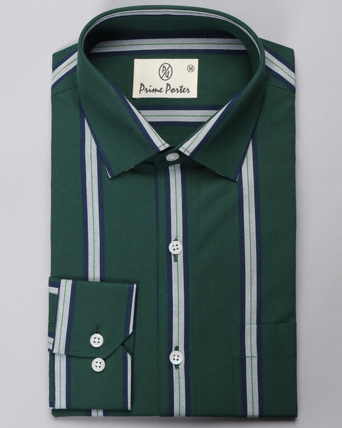 Kale Striped Shirt