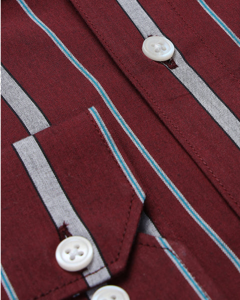 Jamun Striped Shirt