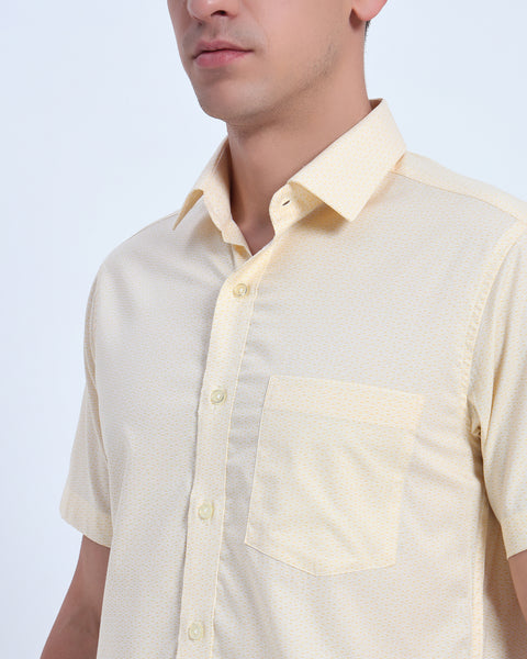 Lozenge Printed Shirt