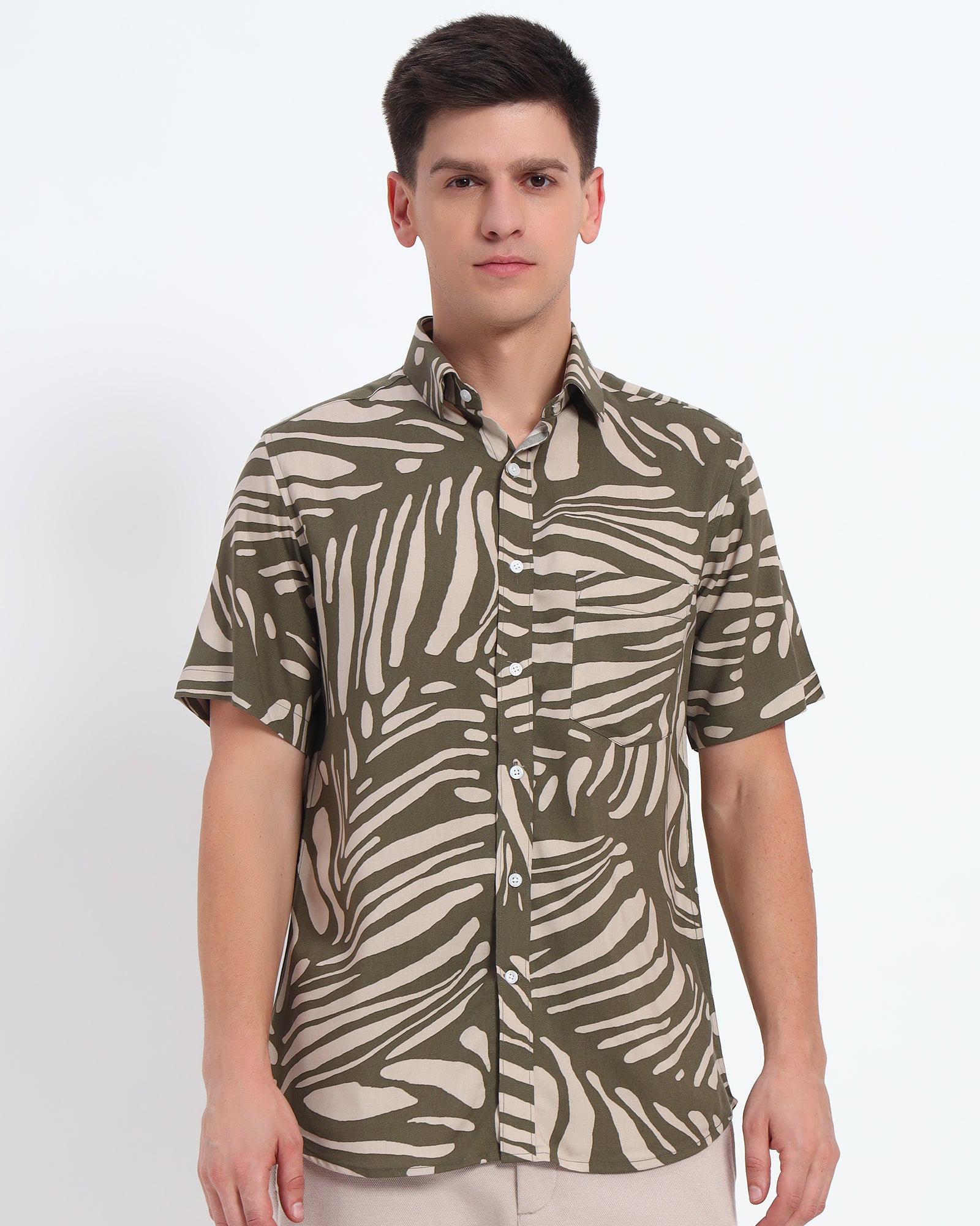 Fringe Printed Shirt