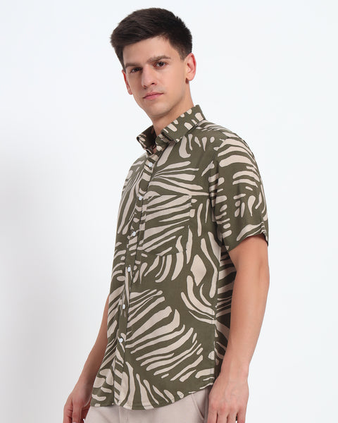 Fringe Printed Shirt
