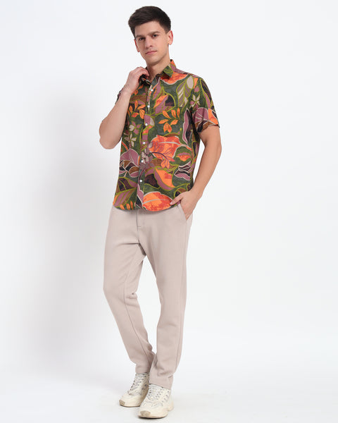 Tropical Printed Shirt