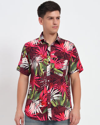 Pinnate Printed Shirt