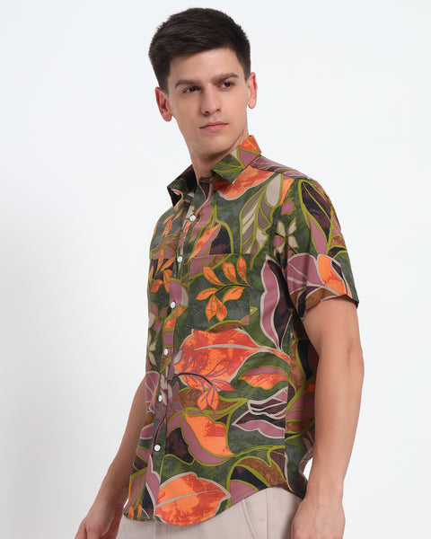 Tropical Printed Shirt