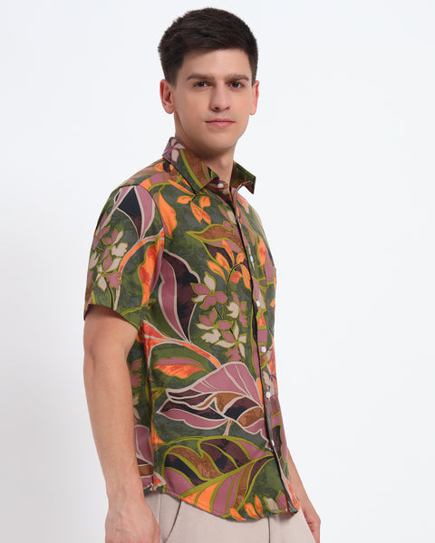 Tropical Printed Shirt