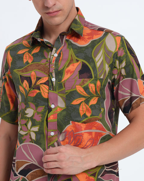 Tropical Printed Shirt