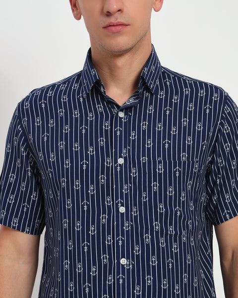 Anchor Printed Shirt