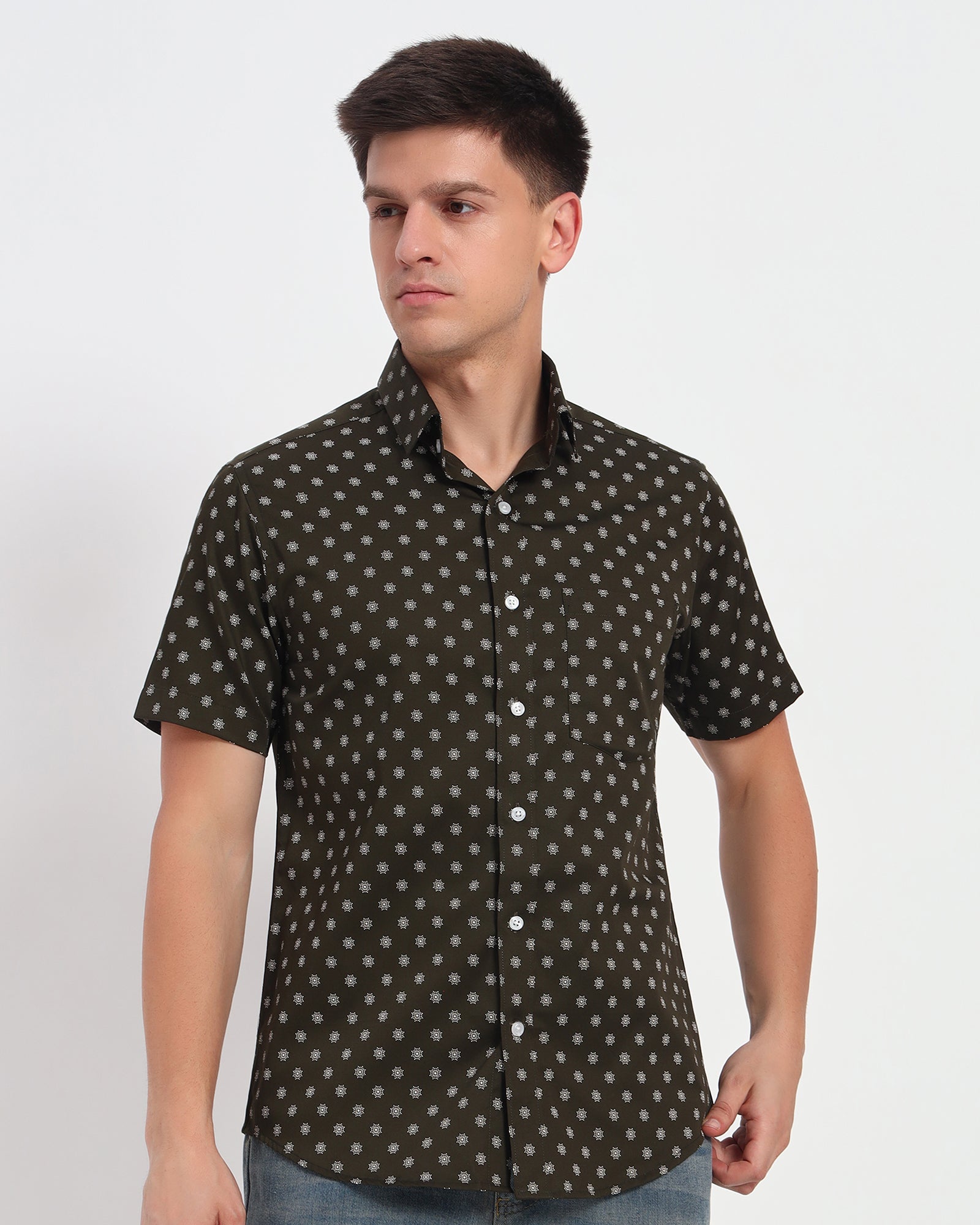 Flake Printed Shirt